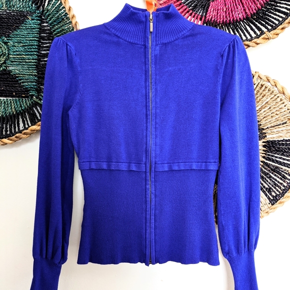 Marc Bouwer Sweaters - ❤️ 3/$25 Y2K Anthropologie Retro Full Zip Sweater